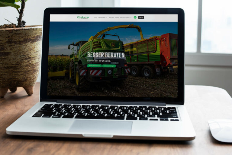 Flaskamp Lohnunternehmen & Landhandel Besser Beraten. Immer an Ihrer